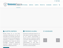 Tablet Screenshot of innovosgroup.com